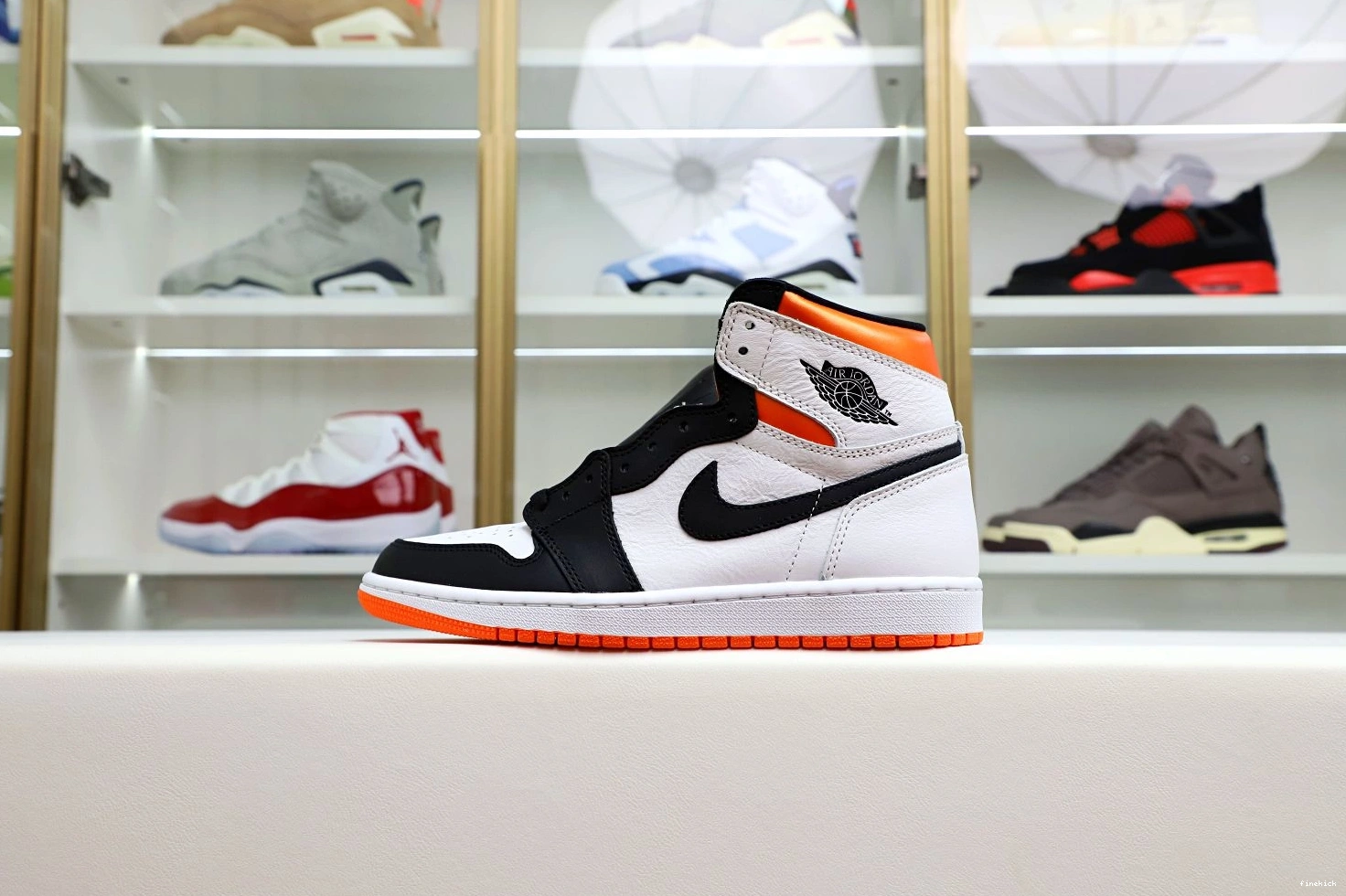 1 Orange' OG Jordan Air Electro High Retro 0724
